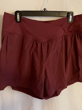 NWT Halara High Waisted Quick Dry Yoga Shorts Size XL (16)
